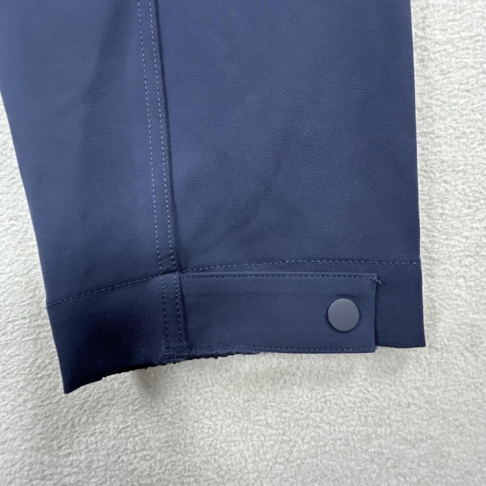 Athleta Pants Womens 14 Petite Navy Endless High Rise Cargo Pull On Stretch - Picture 5 of 13